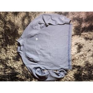 Y2K Champion Men's Light Blue Sweatshirt Size Large